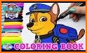 Paw Coloring Book related image