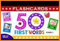 First Words for baby - US English (100 flashcards) related image