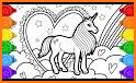 Unicorn Coloring Book: Kids Coloring Pages related image