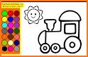 Purple Pink Coloring Book-Kids Painting Game related image