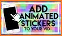 Face Video Maker - animated stickers related image