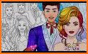 Wedding Coloring Dress Up - Games for Girls related image