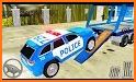 Police Car Transport Truck : Police Car Games related image