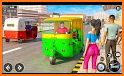 Modern Tuk Tuk Auto Driver 3D related image