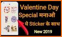 Valentine's Day Stickers Maker - WAStickerApps related image