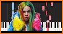 6ix9ine - Gummo -  Piano Keys related image