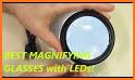 Magnifying Glass With Flashlight related image