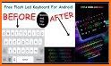 Flash Color Lighting Keyboard Theme related image