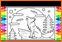 Wolf Coloring Book: Free coloring games offline related image