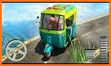 Tuk Tuk Auto Rikshaw Driver Stunts : Tuk Tuk Game related image