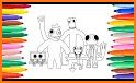 rainbow friends coloring book related image