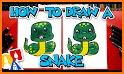 Draw Snake related image