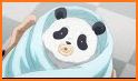 Cute Panda Baby Keyboard Background related image