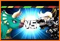 Dino King Dark T-Rex VS Triceratops related image