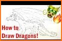 Learn How To Draw A Dragon 2018 related image