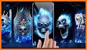 ice Fire Skull Wallpaper Themes related image