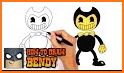 coloring book for bendy related image