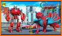 Flying Dragon Robot Transformation Car Game related image