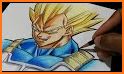 How to color dragon ball z related image