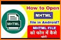 MHT/MHTML Viewer: MHT to pdf converter related image