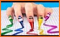 Nail polish patterns for girls (step by step) related image