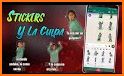 Stickers Danna Paola para WhatsApp related image