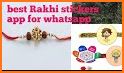 Raksha Bandhan Stickers WAStickerApps - Rakhi related image