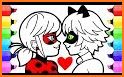 Ladybug & Cat Noir Coloring Book related image