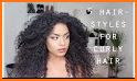 Curly Hairstyle Tutorials related image