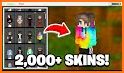 Minecraft skin for free: download skin for MCPE related image