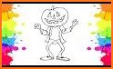 Halloween Coloring Book - Trick or Treat related image