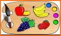 fruits coloring & drawing book related image