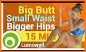 Hourglass Figure Workout - Small Waist Bubble Butt related image