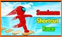 Sandman Shortcut Race: Pixel 3d Man Run Game related image