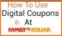 Digital Coupons for Family Dollars related image