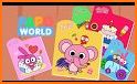 Purple Pink Coloring Book-Kids Painting Game related image