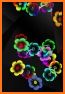 Glowing Flowers Live Wallpaper related image