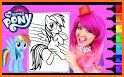 Coloring Little Pony related image