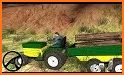 Offroad Tractor Trolley Cargo Driving related image