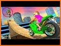 Kids Motorbike Stunts Master Roof Top Arena 2018 related image