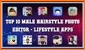 Men Hairstyle Photo Editor related image