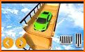 Sky Ramp Car Mega Stunts Big Jump related image