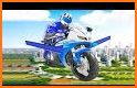 Flying Motorbike Stunts Riding Simulator related image