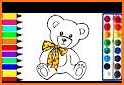 Teddy Bear Coloring Book related image