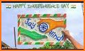 Indian Flag Text Photo Frame related image